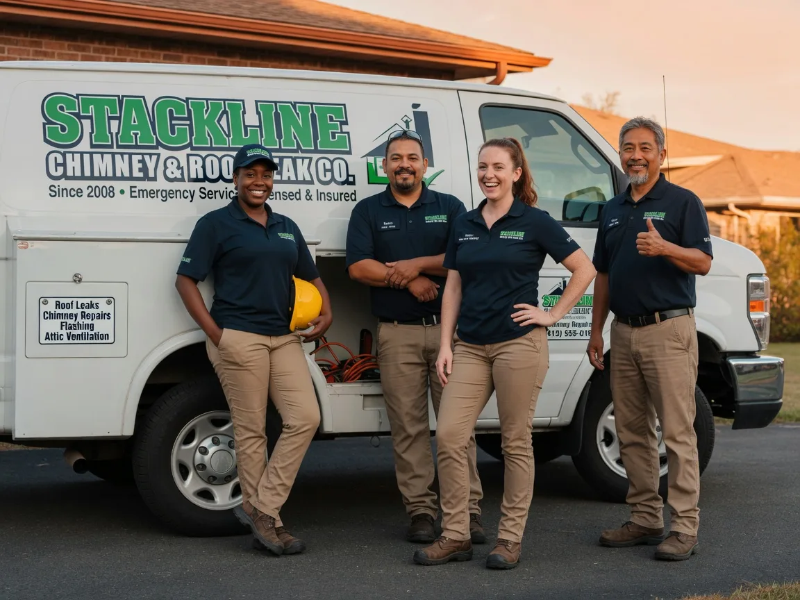 Chimney flashing repair company in Trout Lake, MI
